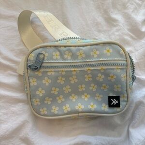Floral Crossbody Bag with Yellow Flowers